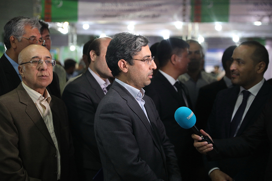 افتتاح نمایشگاه اختصاصی تولیدکنندگان کشور ترکمنستان
