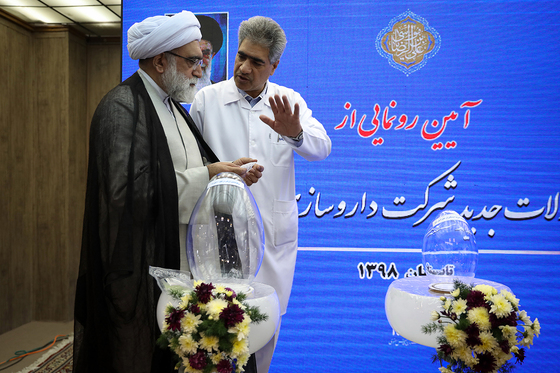 مراسم رونمایی از محصولات جدید شرکت داروسازی ثامن