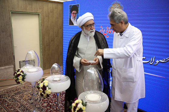 مراسم رونمایی از محصولات جدید شرکت داروسازی ثامن