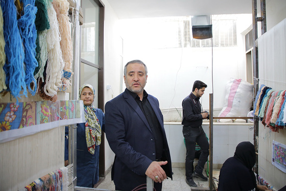  بازدید فرماندار از معین اقتصادی شهرستان مشهد 
