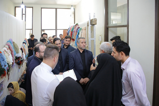  بازدید فرماندار از معین اقتصادی شهرستان مشهد 