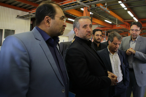  بازدید فرماندار از معین اقتصادی شهرستان مشهد 