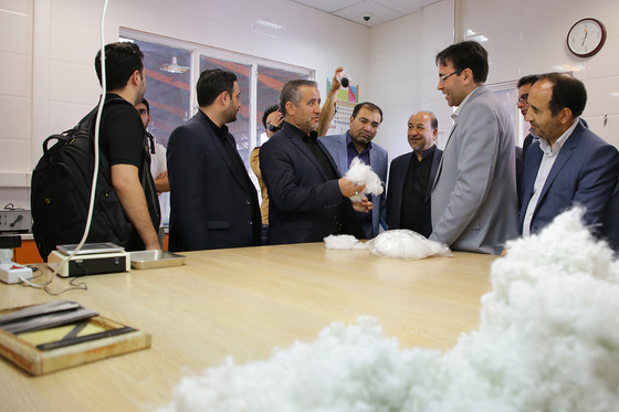  بازدید فرماندار از معین اقتصادی شهرستان مشهد 