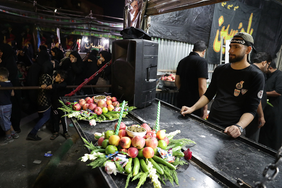  آیین سنتی شب هشت محرم در شهرک عرب ها