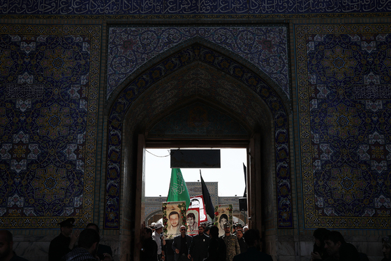 تشییع پیکر مطهر شهید محسن مهاجر قوچانی
