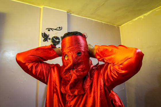 مراسم خیمه سوزان در شهرک شهید بهشتی