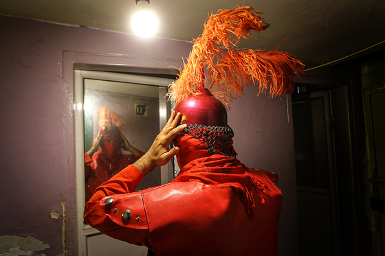 مراسم خیمه سوزان در شهرک شهید بهشتی