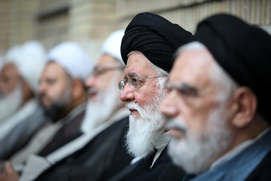 حضور آیت الله علم الهدی امام جمعه ی مشهد و نماینده ولی فقیه در استان خراسان رضوی در مراسم آغاز سال تحصیلی حوزه علمیه خراسان