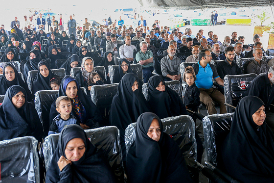 مراسم بازگشایی محور محمدآباد
