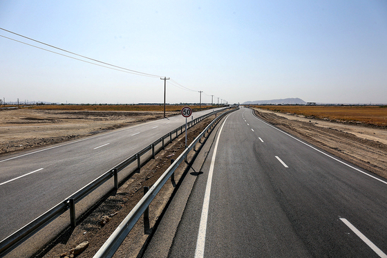 مراسم بازگشایی محور محمدآباد