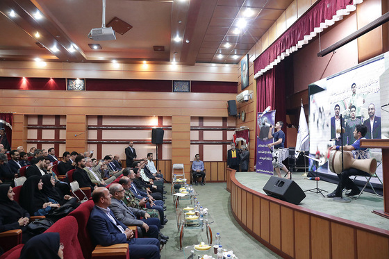 مراسم تجلیل از قهرمانان و افتخارآفرینان ورزش خراسان رضوی
