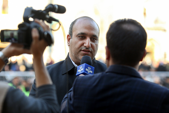 مراسم اذن خدمت اربعین کاروان خدام الحسین (ع)