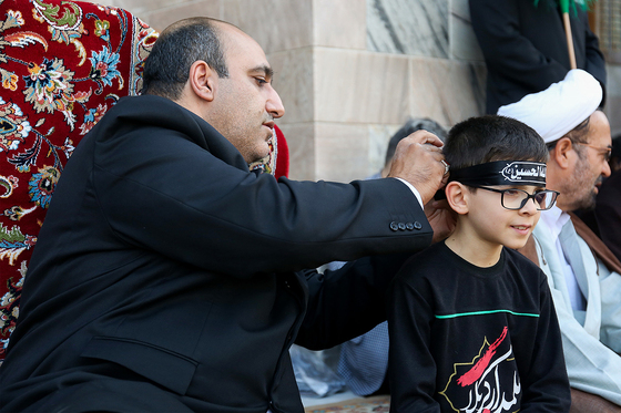 مراسم اذن خدمت اربعین کاروان خدام الحسین (ع)