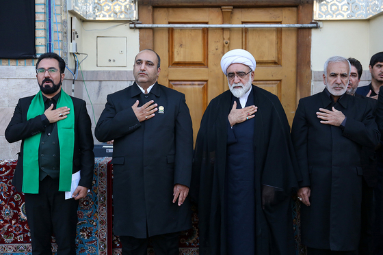 مراسم اذن خدمت اربعین کاروان خدام الحسین (ع)