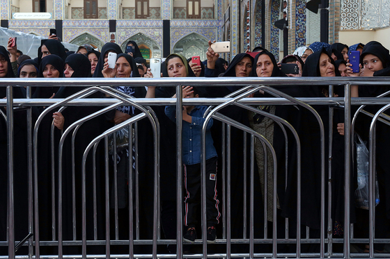 مراسم اذن خدمت اربعین کاروان خدام الحسین (ع)