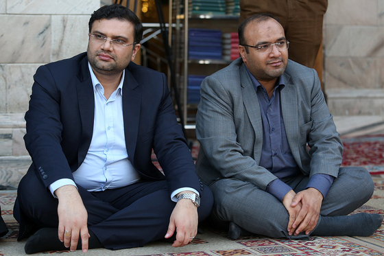 مراسم اذن خدمت اربعین کاروان خدام الحسین (ع)