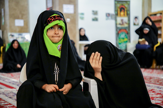 اجتماع دختربچه های سه ساله در جامعه الحسین