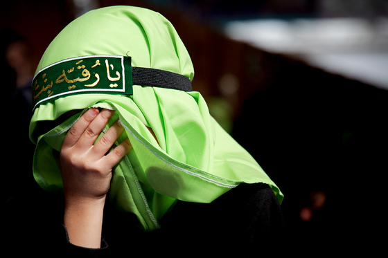 اجتماع دختربچه های سه ساله در جامعه الحسین