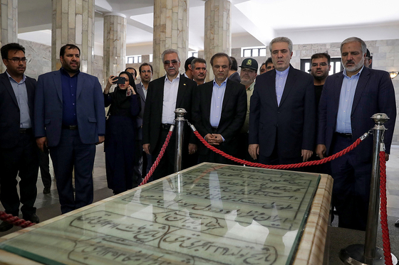 افتتاح فاز دوم جلوخان آرامگاه فردوسی