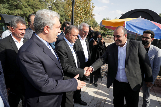 افتتاح فاز دوم جلوخان آرامگاه فردوسی