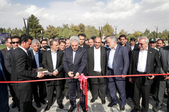 افتتاح فاز دوم جلوخان آرامگاه فردوسی
