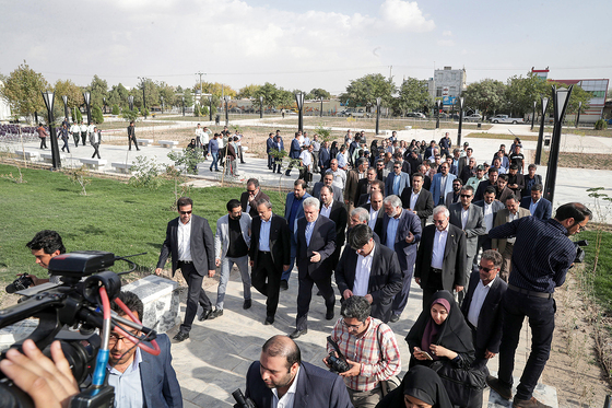افتتاح فاز دوم جلوخان آرامگاه فردوسی