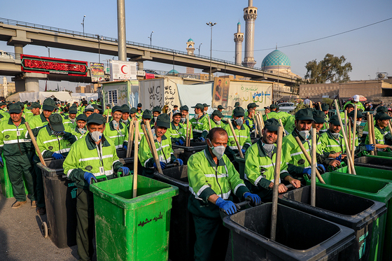 آغاز به کار ۶۰۰ پاکبان کاروان خدام‌الحسین(ع)