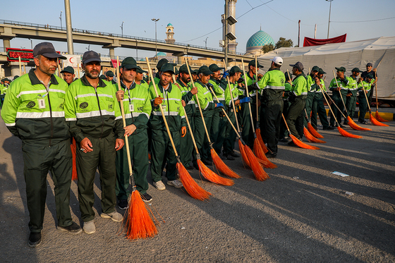 آغاز به کار ۶۰۰ پاکبان کاروان خدام‌الحسین(ع)