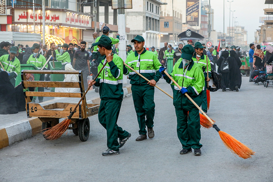 آغاز به کار ۶۰۰ پاکبان کاروان خدام‌الحسین(ع)