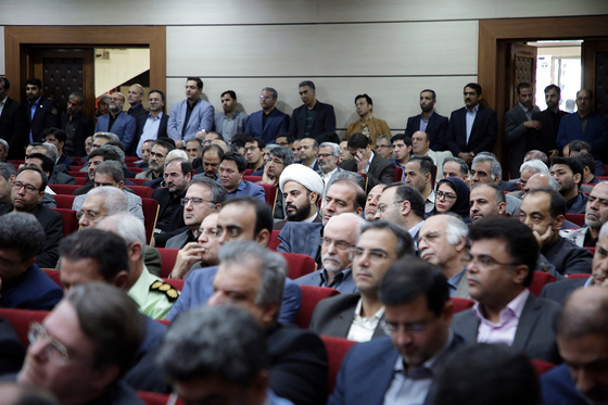 مراسم تودیع و معارفه رئیس دانشگاه علوم پزشکی با حضور وزیر بهداشت
