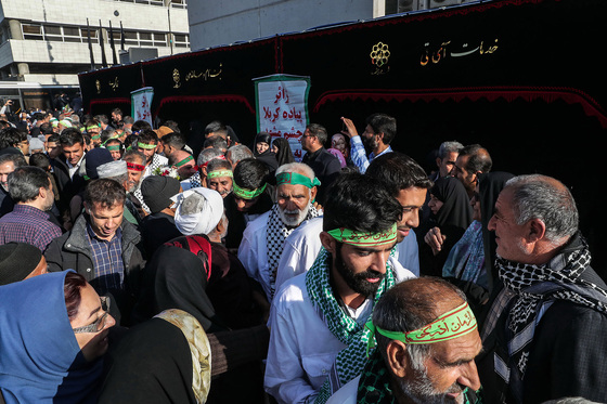 بازگشت کاروان طولانی ترین پیاده روی اربعین پس از ۷۴ روز به مشهد