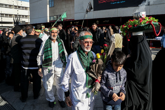 بازگشت کاروان طولانی ترین پیاده روی اربعین پس از ۷۴ روز به مشهد