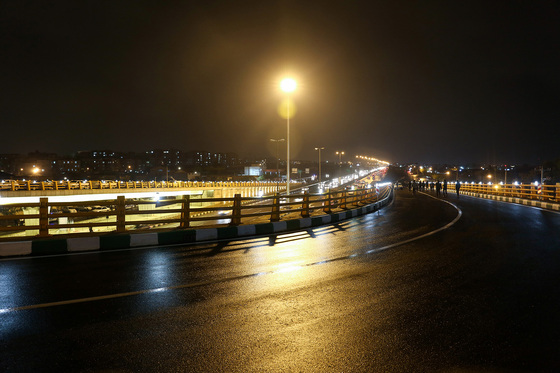  افتتاح دوربرگردان غیر همسطح آیت الله هاشمی رفسنجانی