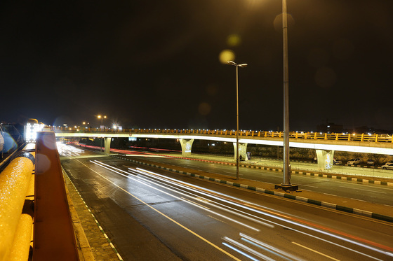  افتتاح دوربرگردان غیر همسطح آیت الله هاشمی رفسنجانی