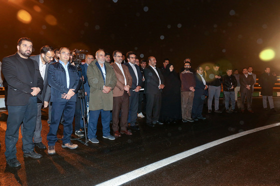  افتتاح دوربرگردان غیر همسطح آیت الله هاشمی رفسنجانی