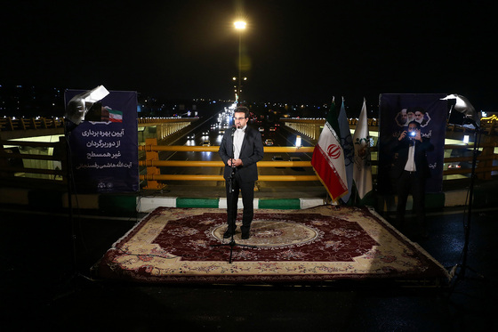  افتتاح دوربرگردان غیر همسطح آیت الله هاشمی رفسنجانی