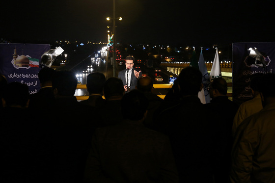  افتتاح دوربرگردان غیر همسطح آیت الله هاشمی رفسنجانی