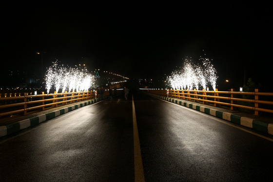  افتتاح دوربرگردان غیر همسطح آیت الله هاشمی رفسنجانی