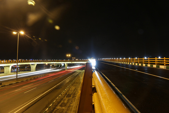  افتتاح دوربرگردان غیر همسطح آیت الله هاشمی رفسنجانی