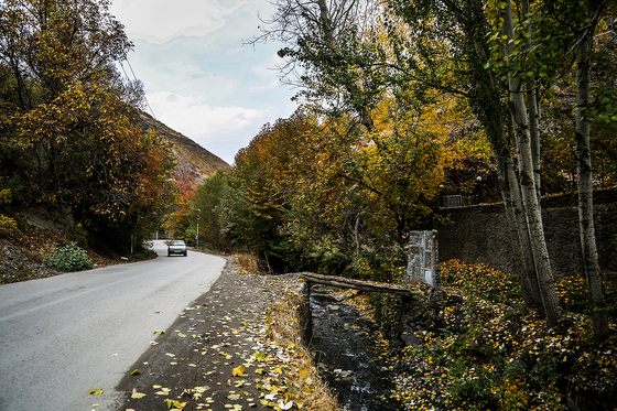 طبیعت پاییزی ییلاقات مشهد