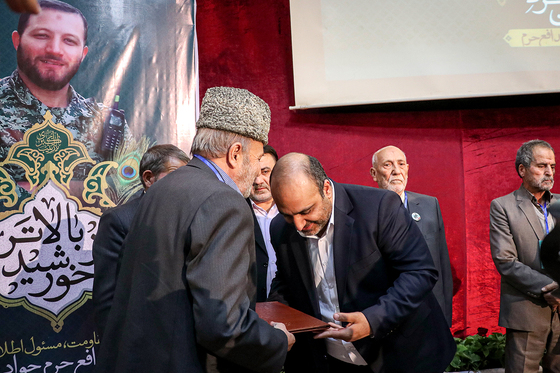 سومین سالگرد شهیدان مدافع حرم جواد جهانی و حسین حریری