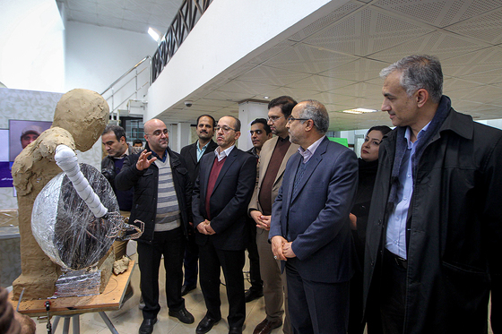 اولین سمپوزیوم مجسمه سازی شهدا و مفاخر مشهد