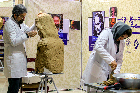 اولین سمپوزیوم مجسمه سازی شهدا و مفاخر مشهد