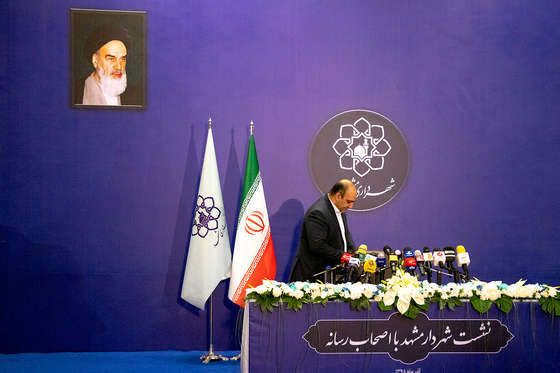 سومین نشست خبری محمدرضا کلایی شهردار مشهد