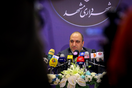 سومین نشست خبری محمدرضا کلایی شهردار مشهد