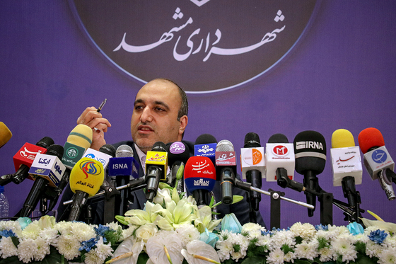 سومین نشست خبری محمدرضا کلایی شهردار مشهد