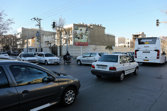 اکران بیلبوردهای شهری  به مناسبت شب یلدا 