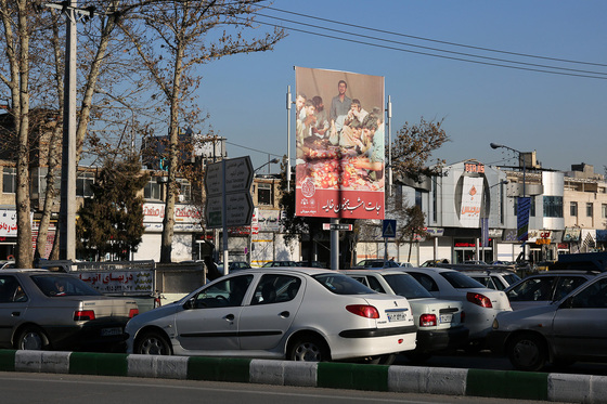 اکران بیلبوردهای شهری  به مناسبت شب یلدا 