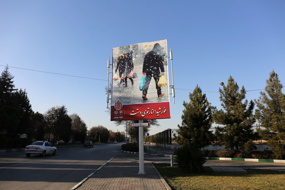 اکران بیلبوردهای شهری  به مناسبت شب یلدا 