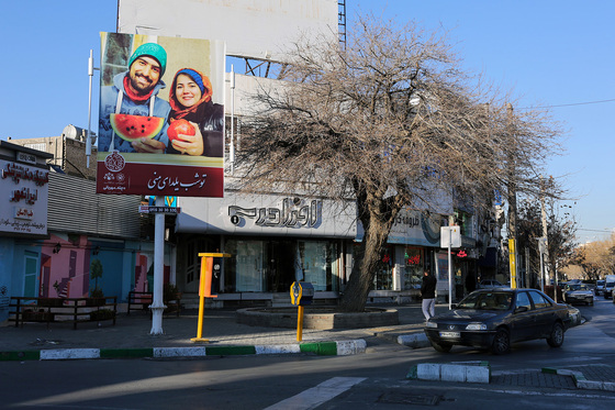 اکران بیلبوردهای شهری  به مناسبت شب یلدا 